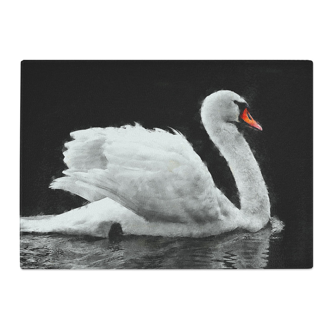 White Swan Vol.5 Painting Chopping Board