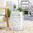 Metal End Table -Large-807447575