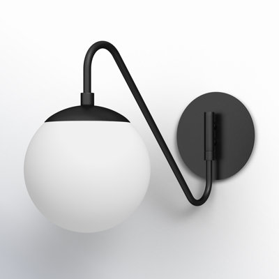 Granger Steel Plug-in Swing Arm Sconce