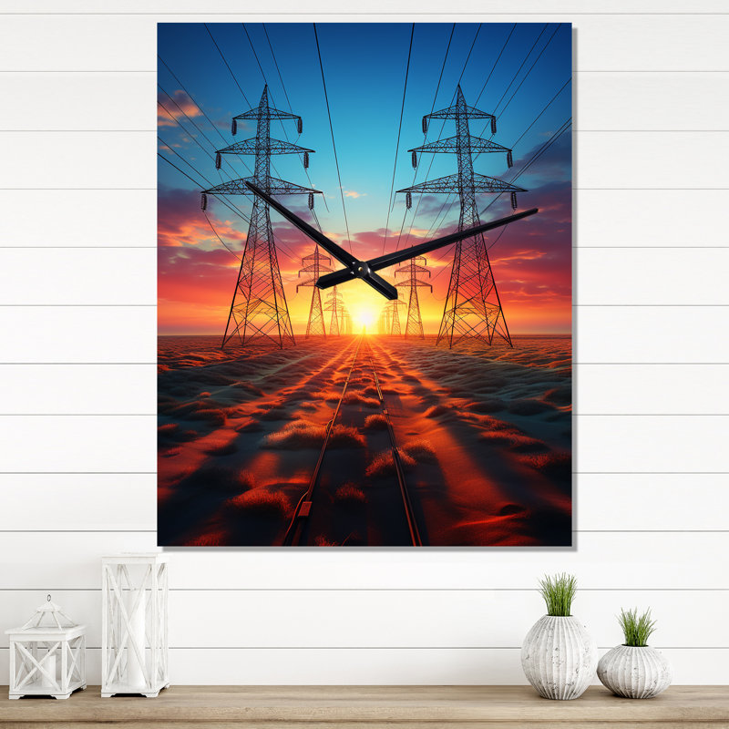 Horloge murale Jermisha, Moyen
