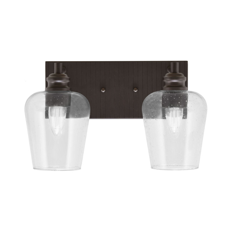 Éclairage pour meuble-lavabo 2 lumières Astaire, Espresso