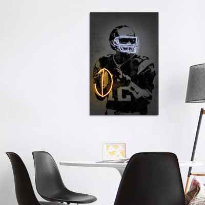 Brady by Octavian Mielu - Wrapped Canvas Art Prints 1 Piece Wrapped Canvas Wall Art