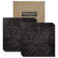 Carreaux de plafond antiques noirs de 2 pi x 2 pi Genesis - Installation facile à poser - Imperméable, lavable et ignifuge - PVC de haute qualité pour prévenir les bris - Paquet de 12 carreaux-55643279