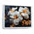 Cadre flottant blanc