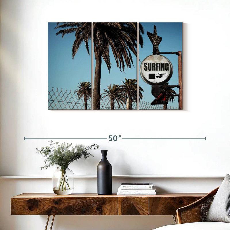 Senne Surfing Spot Sign, 24" H x 38" W
