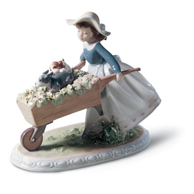 A Barrow of Fun Girl Figurine -  Lladro, 01005460