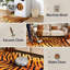 Irregular Animal Print Area Rug-1437827964
