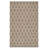 Textured Diamond Blue/Ivory Handwoven Cotton Rug-2130723178
