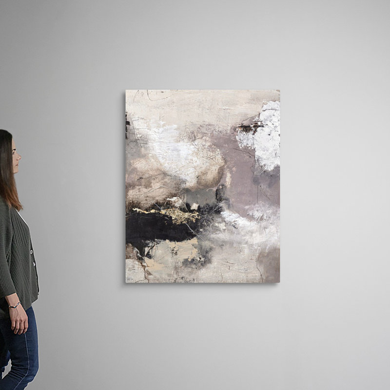 Pure - Painting on Canvas, Wrapped Canvas, 45" H x 36" W x 1.25" D