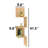 Viljami 3 Piece Free Form Corner Shelf