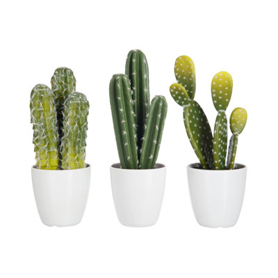 29 cm H Faux Cactus Plant
