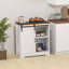 Buffet spacieux avec rangement à haute densité, parfait pour la vie organisée et la décoration moderne.