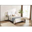 Lit haut tapissier avec tête de lit haute de 54 pouces, simplicité élégante et aucun sommier tapissier requis pour les chambres à coucher modernes-83183507