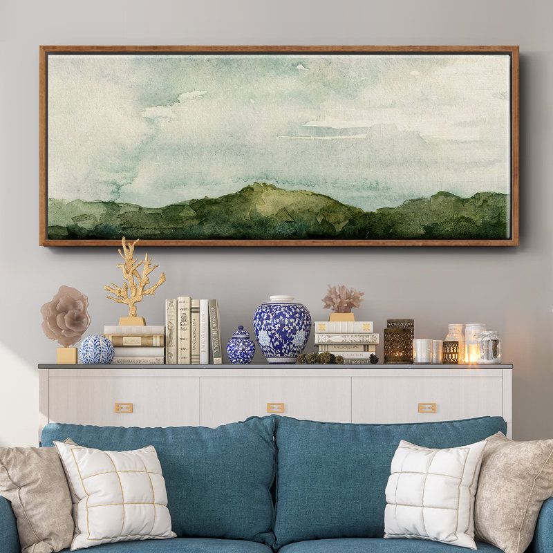 Riverside II- Framed Canvas