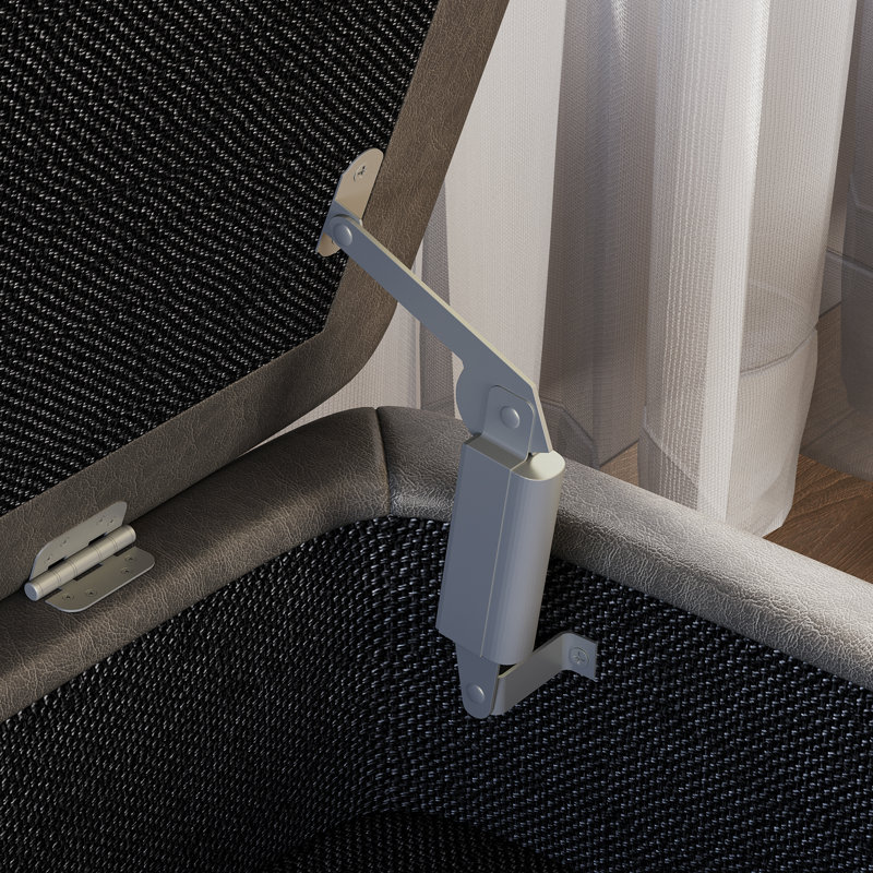  Banc de rangement 52 po, Gris