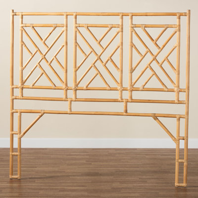 Erle Wicker Open-Frame Headboard