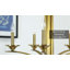 Lustre classique unique à 5 lumières Nazli
