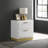 Sophia White 2-Drawer Nightstand