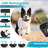 Wireless Dog Fence System - Adjustable Boundary Invisible Fence For Dogs，2-In-1 Remote Training Mode Waterproof Pet Containment & Training Collar For Small Medium Large Dogs(White-1 Collar)