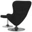 Fauteuil œuf avec repose-pieds vidaXL