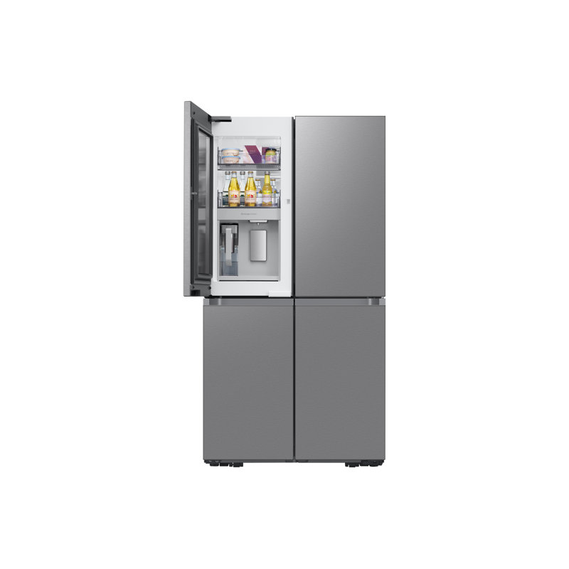 36" French Door Freestanding Refrigerator Counter Depth, Silver