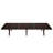Keld 72" Rectangular Bench Wide Wooden Storage Bench with Slats Design Kitchen Platform Bench-163846858