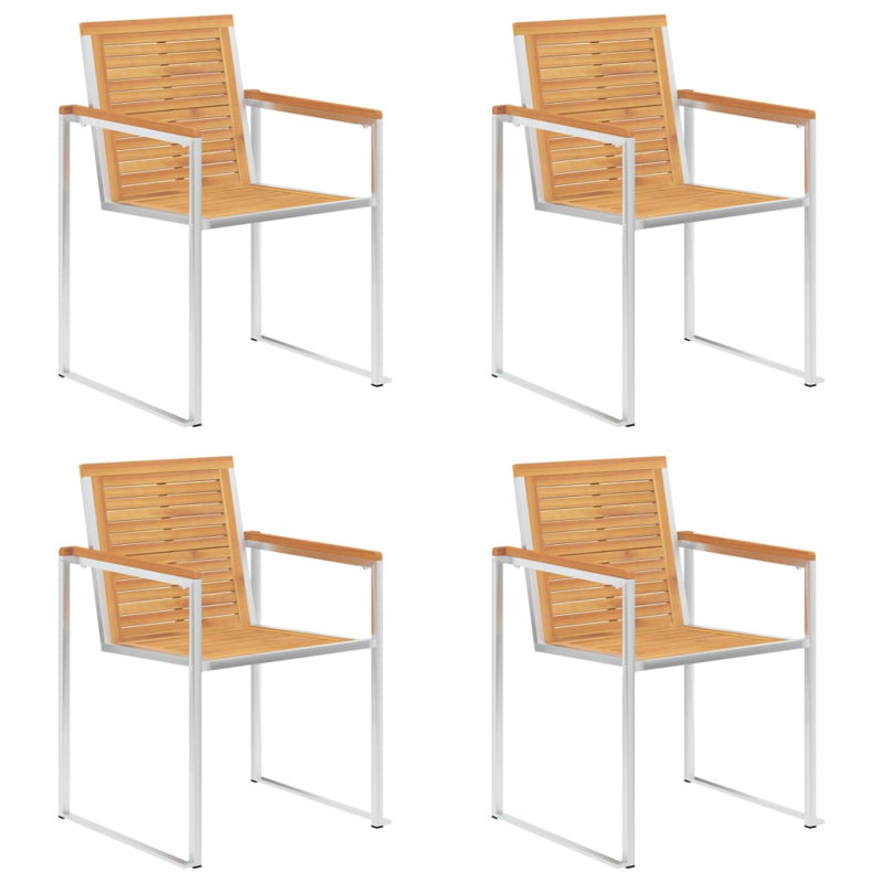 Azma Stacking Patio Dining Armchair