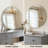 Metal Round Wall Mirror-320311083-320311087