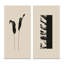 Ensemble de peintures monochromes minimalistes esthétiques III - 2 pièces-2036435633-2036435634