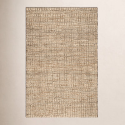 Natural Hand-Woven Jute Rug