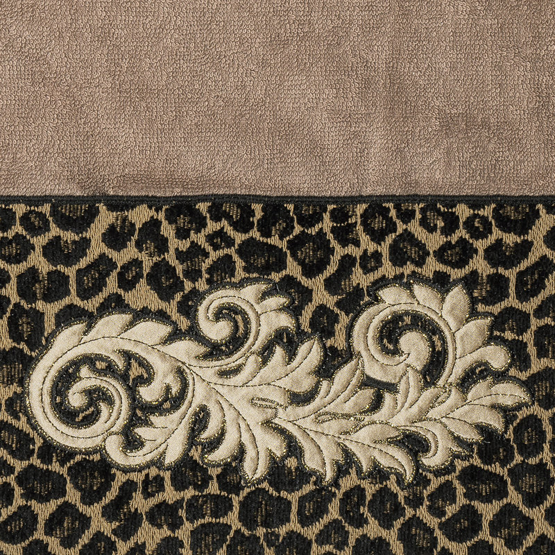 Serviette de bain en coton turc , Latte
