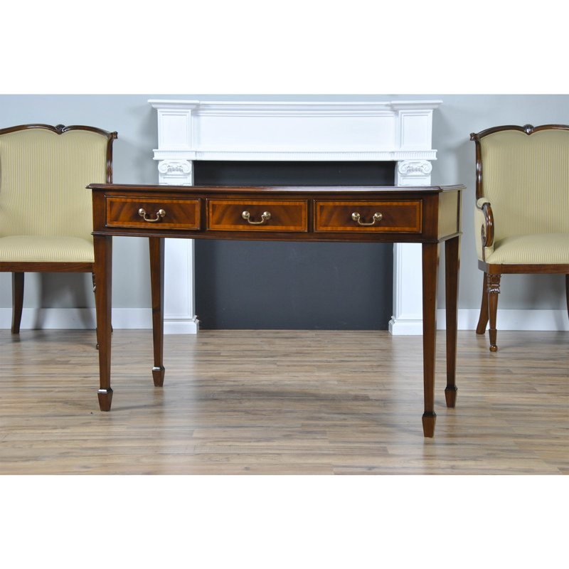 Console en bois massif 49 po Kleiber