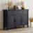 47.2" Large Buffet Cabinet Sideboard With Drawers,Shelves And Doors-1302509529