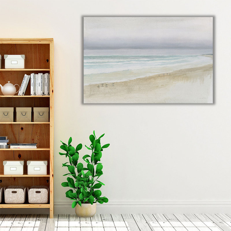 Serene Seaside - reproduction d'art sur toile, H 20 po x l 30 po