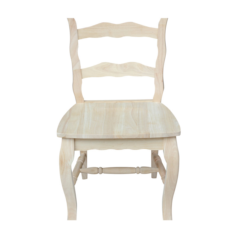  Chaise d'appoint en bois massif Icadarco