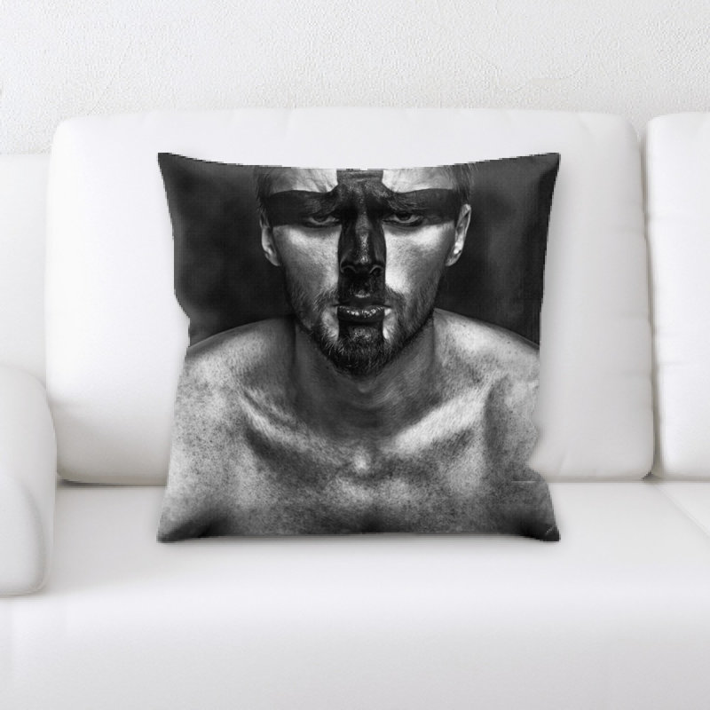 Coussin décoratif man