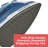 BLACK+DECKER Easy Steam Compact Iron for Clothes, Automatic Shutoff, Nonstick Plate, Light Weight, 1200 Watts