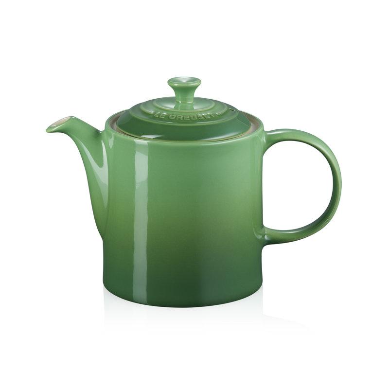 Le Creuset Stoneware Grand Teapot 1.3L, Bamboo Green