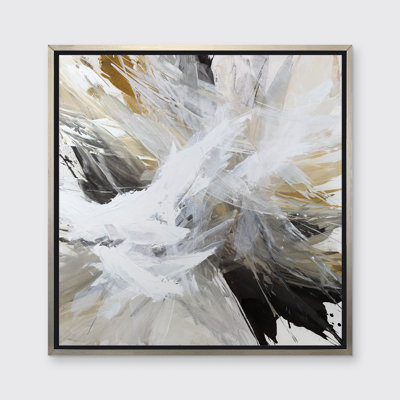 «Today I Choice Palette Knives I», estampe numérique encadrée en édition limitée par Teodora Teo Guererra