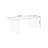 Light-walnut Rectangular Solid Wood + Acrylic Desk-109334439
