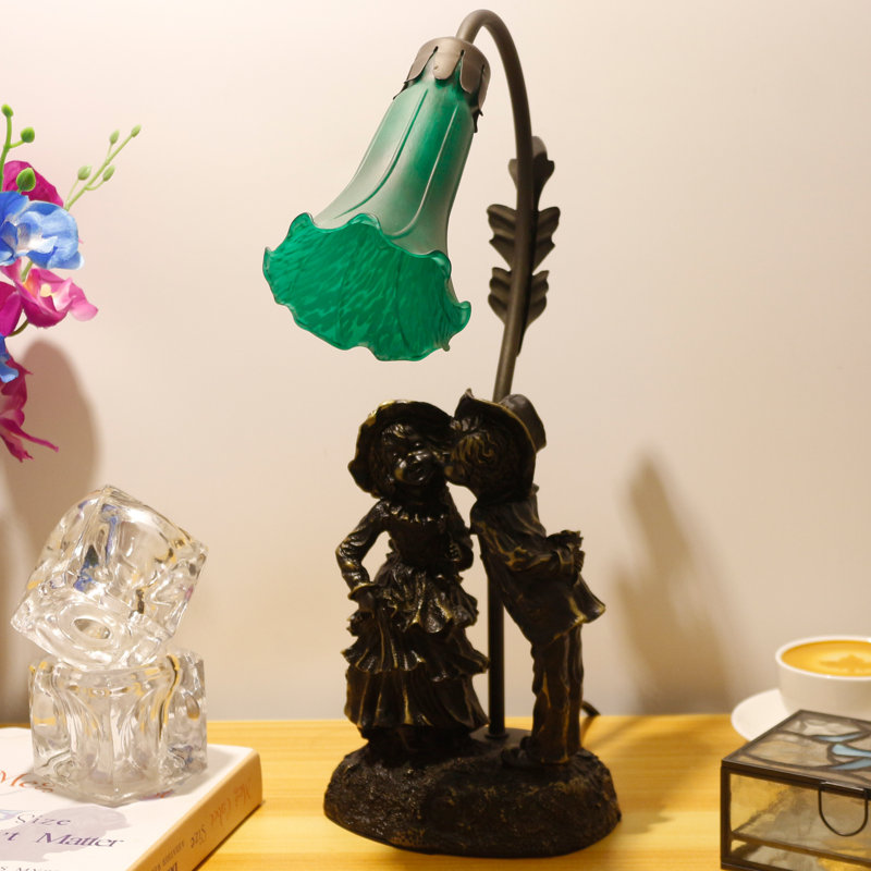 Amarillo Resin Desk Lamp, Green