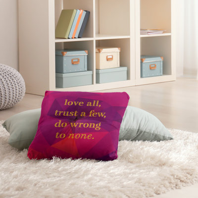 Coussin intérieur / extérieur Do No Wrong