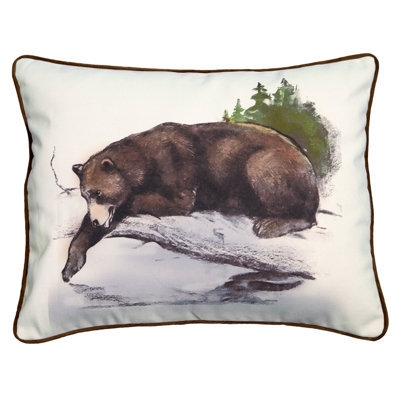  Polyester Lumbar Rectangular Pillow Cover & Insert