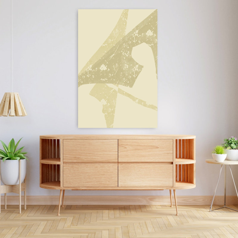 Art contemporain, art contemporain abstrait, H 48 po x l 32 po