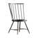 Durga Rustic Pine Frame Concrete Veneer Top Dining Table And Windsor Chairs Set - Full Concrete Veneer Top Table And 4 Chairs