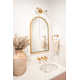 Erick 2 Light Alabaster Dimmable Vanity Light