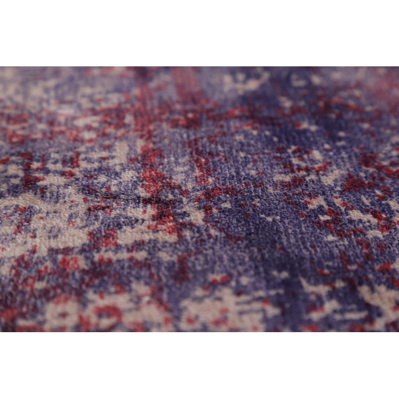 Tapis contemporain contemporain à motif abstrait