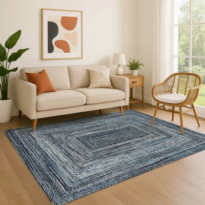 Premium Machine Washable Bucz AMF1725 Geometric Rug