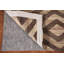 Tapis géométrique en laine Kilim