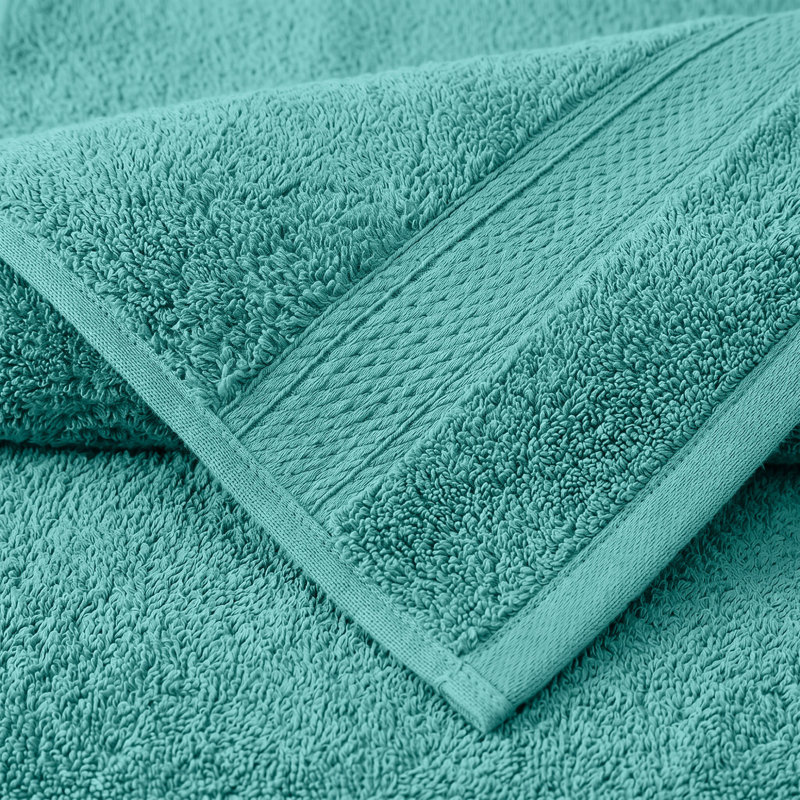 Coton luxueux et hautement absorbant Renata, Turquoise